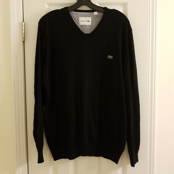 Lacoste sweater black - Picture 1 of 4